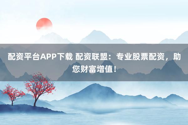 配资平台APP下载 配资联盟：专业股票配资，助您财富增值！