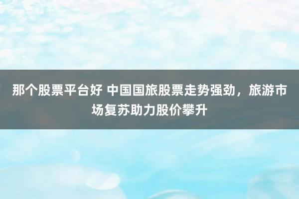 那个股票平台好 中国国旅股票走势强劲，旅游市场复苏助力股价攀升
